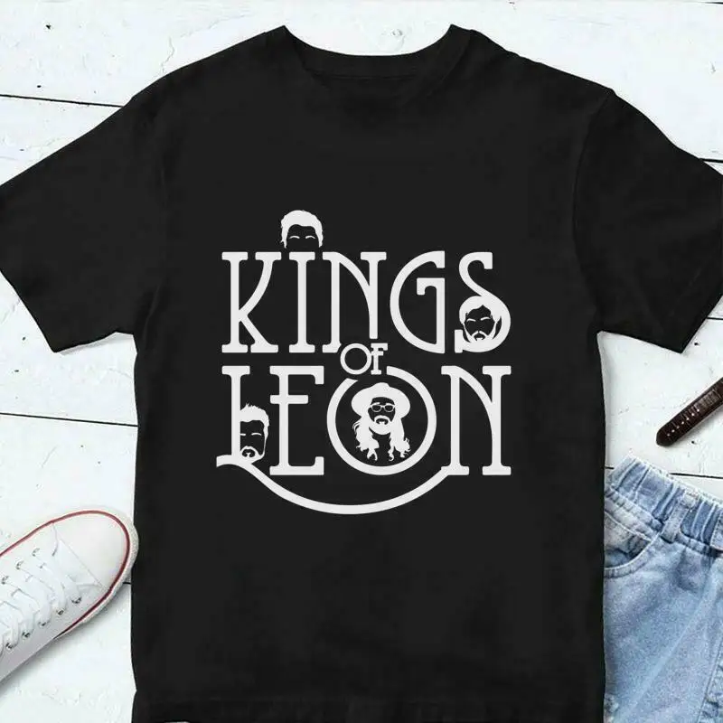 Классическая футболка Kings Of Leon рубашка для любителей рок музыки 2021|Мужские