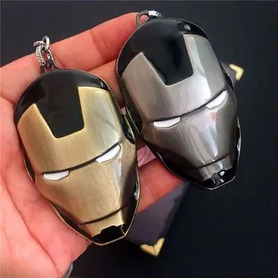 Брелок для ключей Железный человек металлический брелок с подвеской в виде