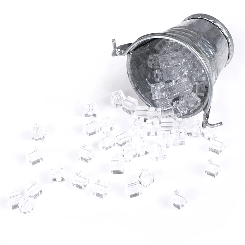 1/12 весы пивная бутылка ведро кубик льда чашки играть кукольный еда мебель