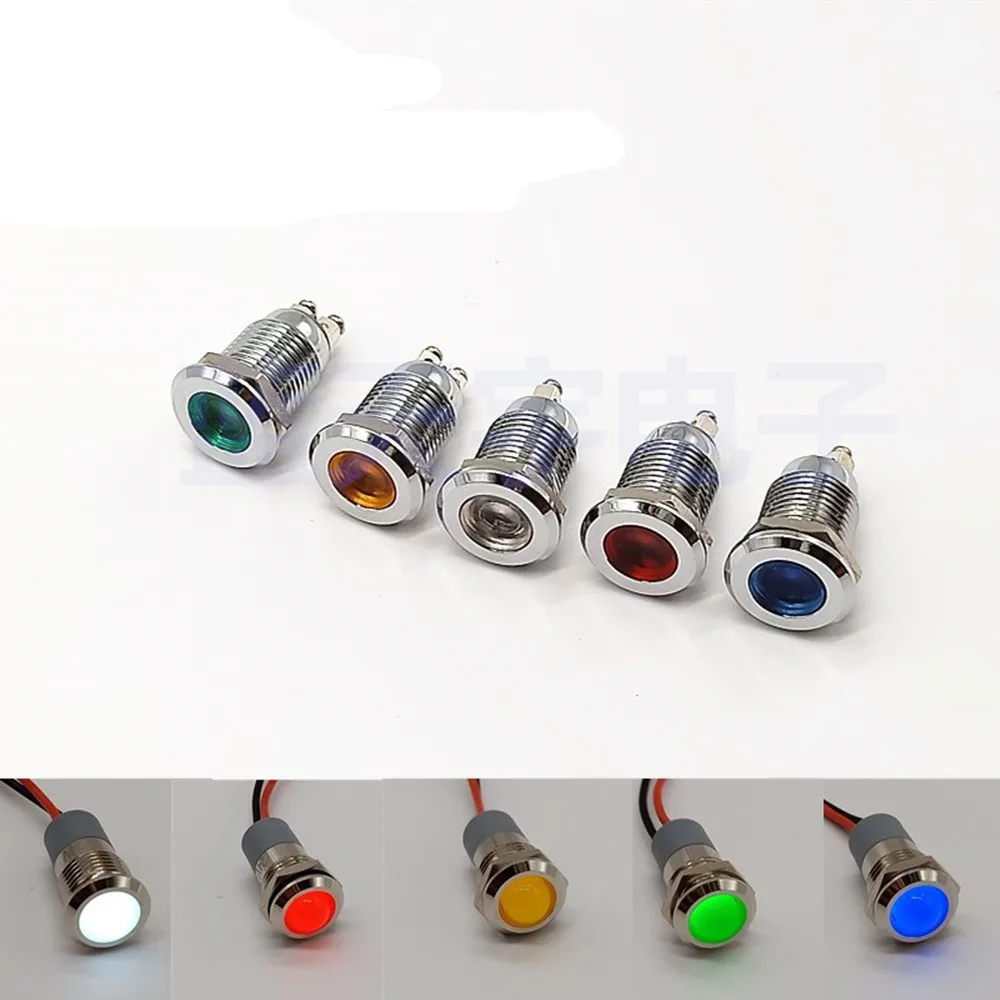 Лампа заднего света 8 мм 10 12 16 Водонепроницаемая сварочная ножка с винтовым