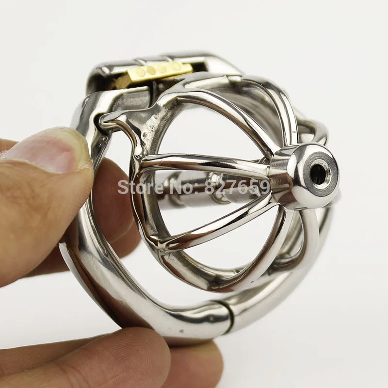 Новый дизайн супер маленькая клетка верности с катетером уретры мужские