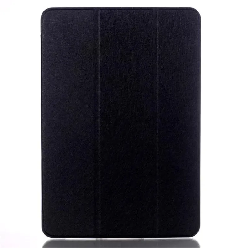 black Для SM-T580 Tab A6 10,1 тонкий умный чехол-чехол для Samsung Galaxy Tab A 10,1 T585 T587 планшет книга флип чехол стойка - Цвет: black