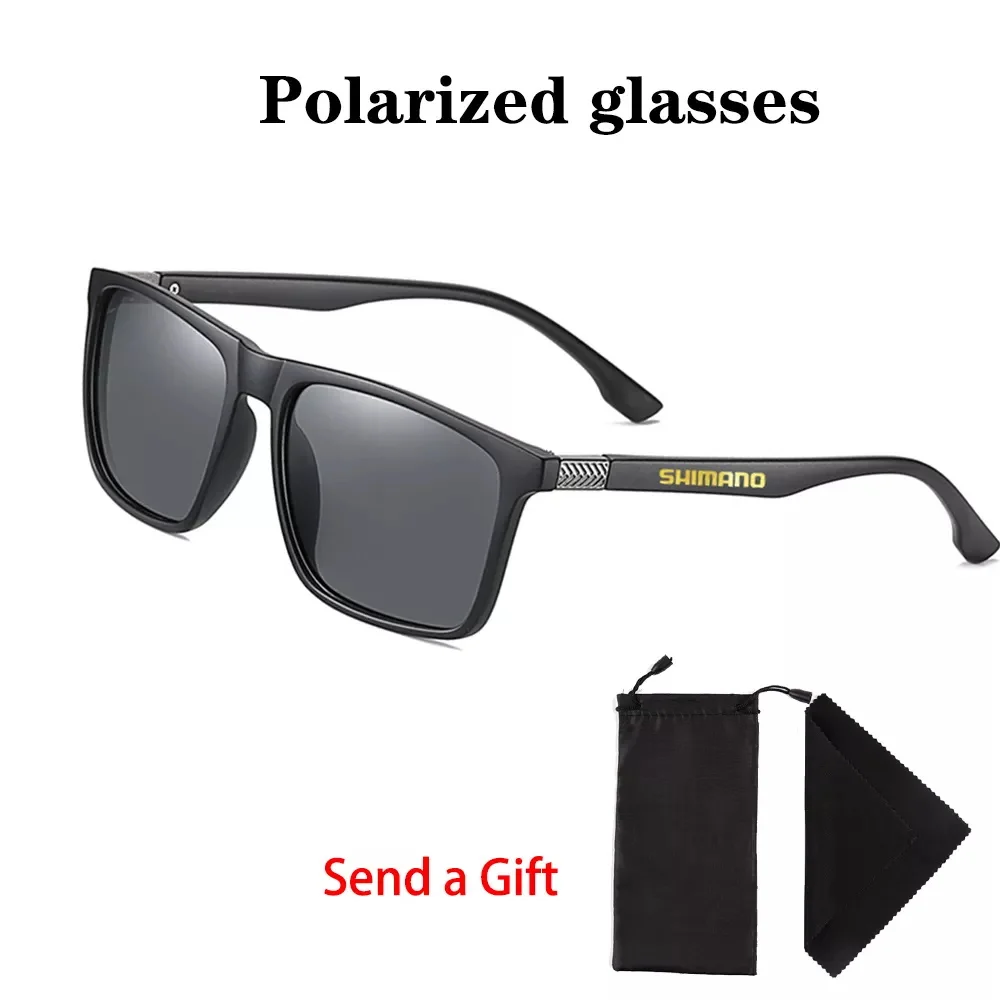 

Shimano Sunglasses Cycling Fishing Glasses Polarized Sunglasses Outdoor Mountaineering Cycling Sports Anti-UV Classic Glasses