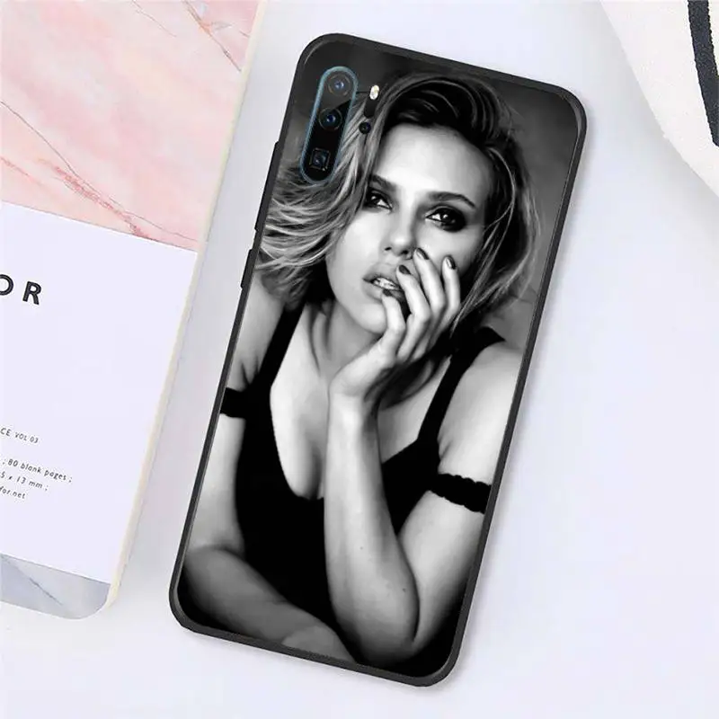 

Scarlett Johansson high quality Phone Case For Huawei honor Mate P 10 20 30 40 Pro 10i 9 10 20 8x Lite Y91C V17 6.38 6.44