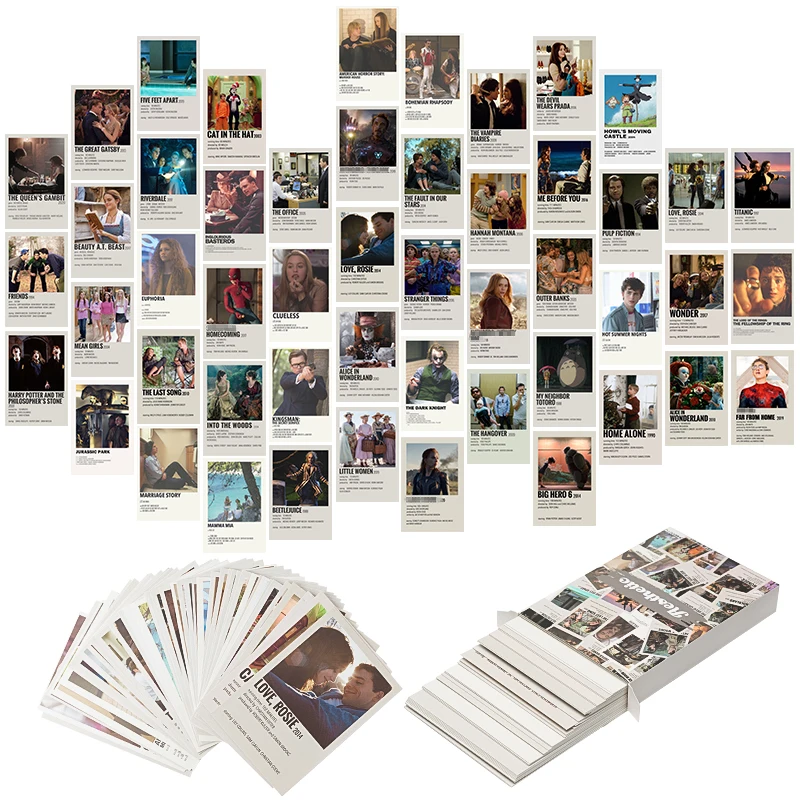 Минималистичный постер фильма эстетический комплект для настенного коллажа