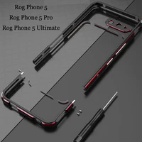 for asus rog phone 5 pro aluminum metal bumper frame slim cover rog 5 rog5 phone case carmera protector rog phone 5 ultimate