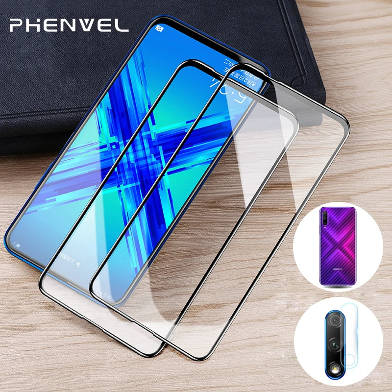 Противоударная защита экрана для Huawei Honor 9x lite 8x x10 улучшенное закаленное стекло