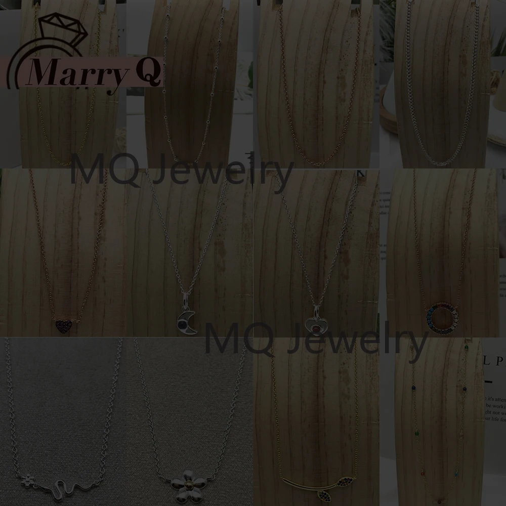 

2021 Popular 100% 925 Sterling Silver Fashion Charm Flower Necklace Ladies Jewelry Free Wholesale Shipping