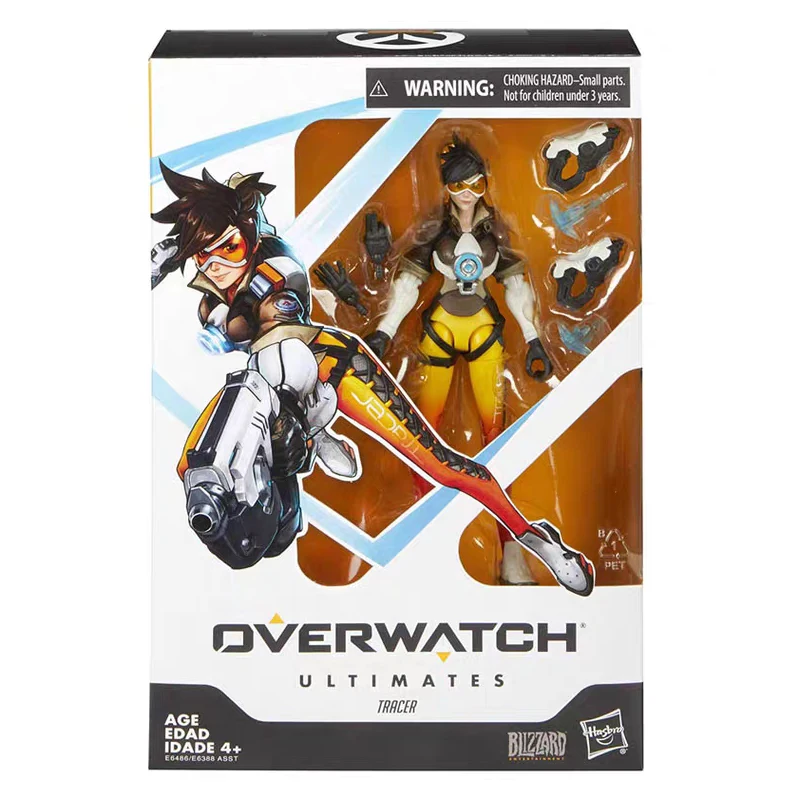 Шарнирная экшн фигурка Hasbro Overwatch арнхардт Ана Амари модель игрушка в