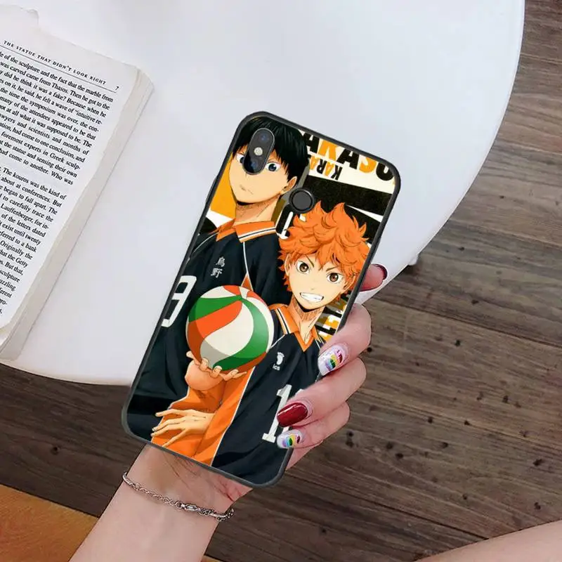 

Haikyuu Hinata attacks Anime Phone Case For Xiaomi Redmi 7 9t 9se k20 mi8 max3 lite 9 note 8 9s 10 pro Shell Cover Funda