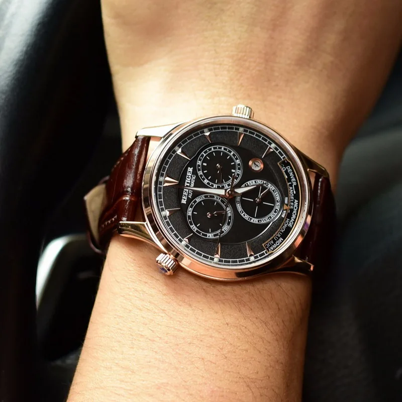 Мужские часы мужские наручные с рифом тигра Роскошные водонепроницаемые