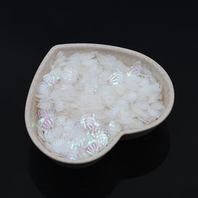 7 мм блесток в виде ракушки блестки для нейл-арта шитья свадебного декора