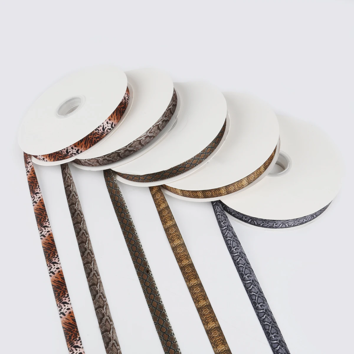 Лента из полихлопка со змеиным и леопардовым принтом для вечерние украшения дома