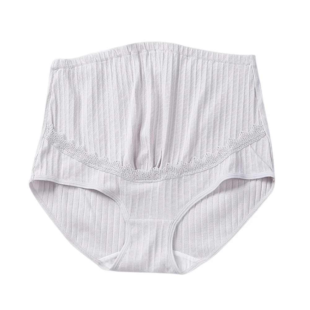 

Women Under the Bump Maternity Cradle Briefs High Elastic High Waist Pregnancy Cotton Underwear BMF88