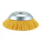 Нейлоновая Щетка PREUP для удаления сорняков, Универсальная головка для триммера, прочный садовый инструмент, внешний диаметр 200 мм, внутреннее отверстие 25,4 мм