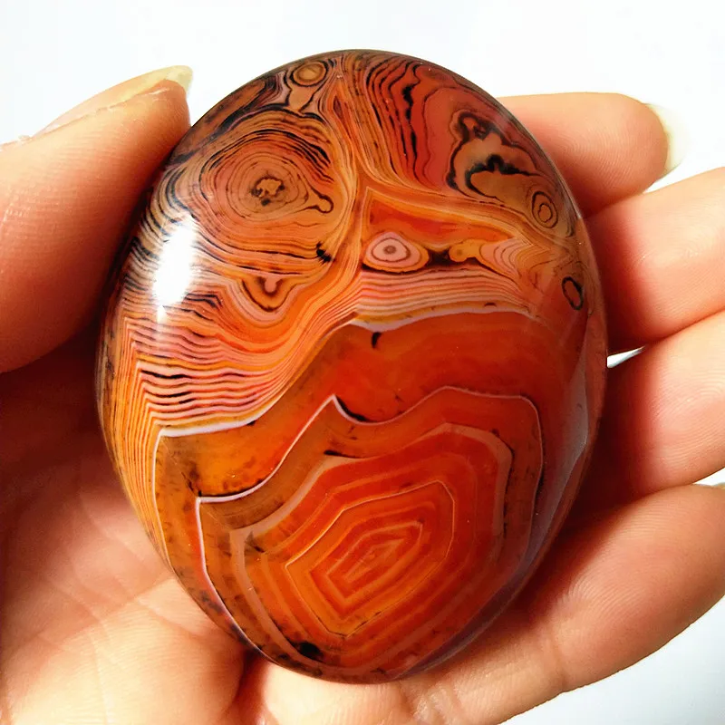 Агатовые пальмовые камни Sardonyx из натурального камня игровые маленькие и