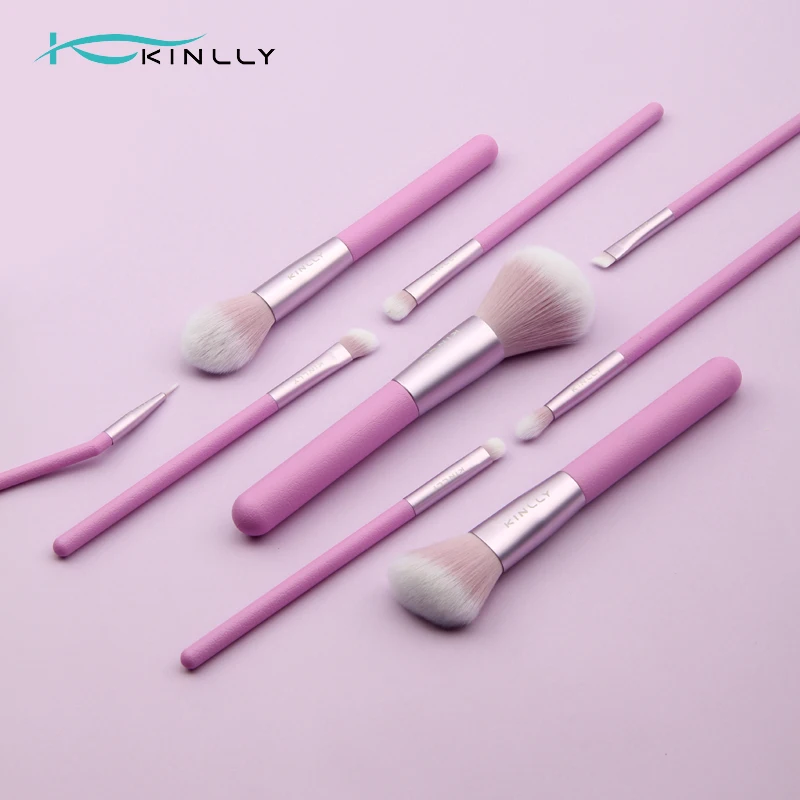 

Набор кистей KINLLY для макияжа, профессиональные пудры и основы для макияжа, косметические инструменты, 9 шт.