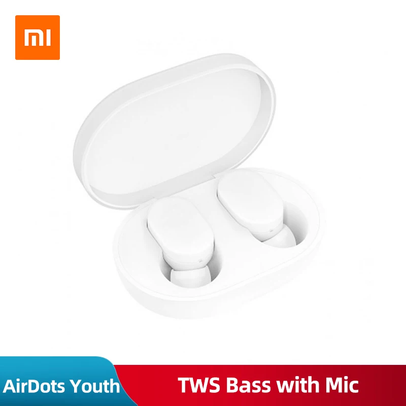 Новые в наличии оригинальные Xiaomi AirDots Youth TWS беспроводные Bluetooth наушники V5.0 бас