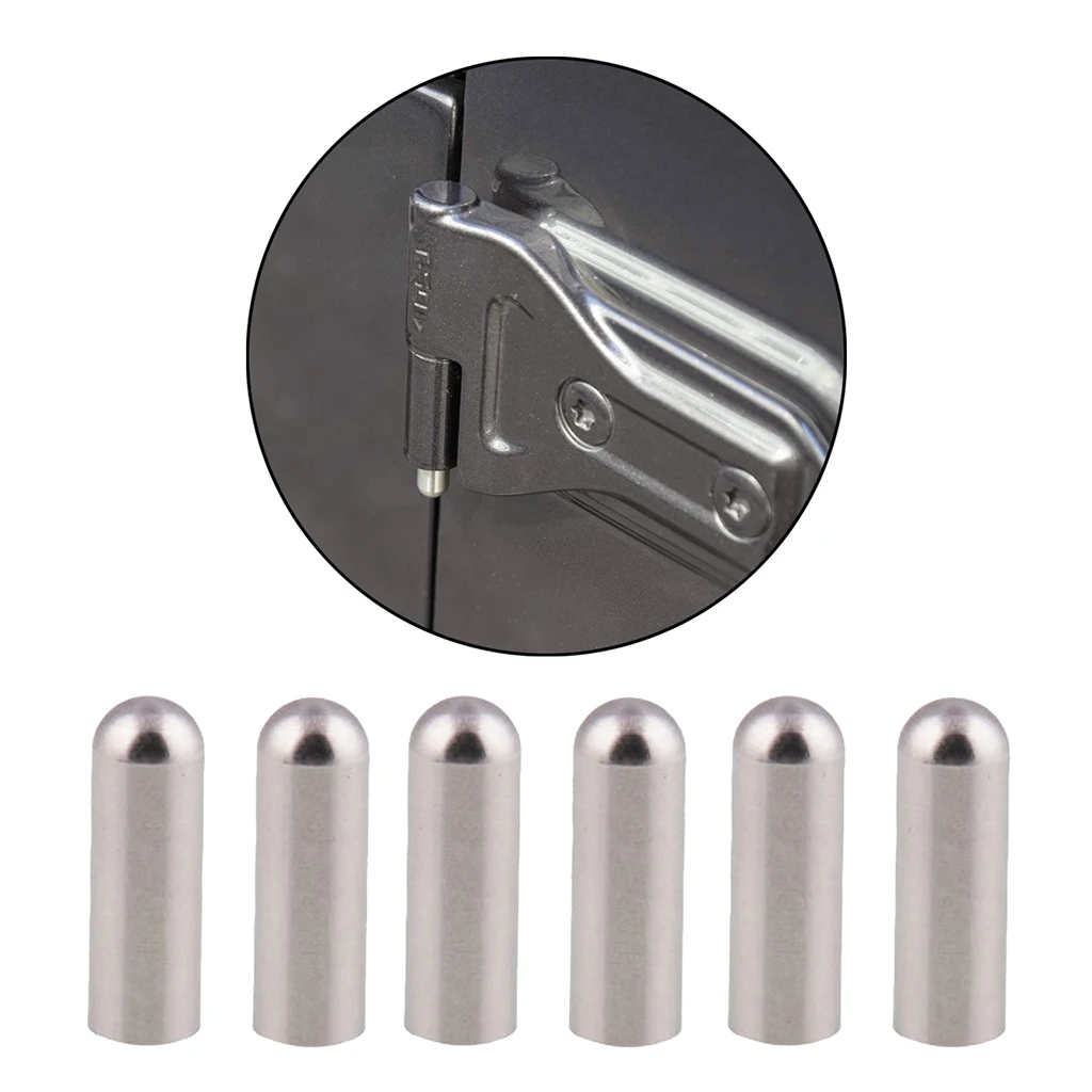 

8 шт./компл. дверной штырь направляющие шарнирные вкладыши болт для Jeep Wrangler JK JKU JL 2007-2019