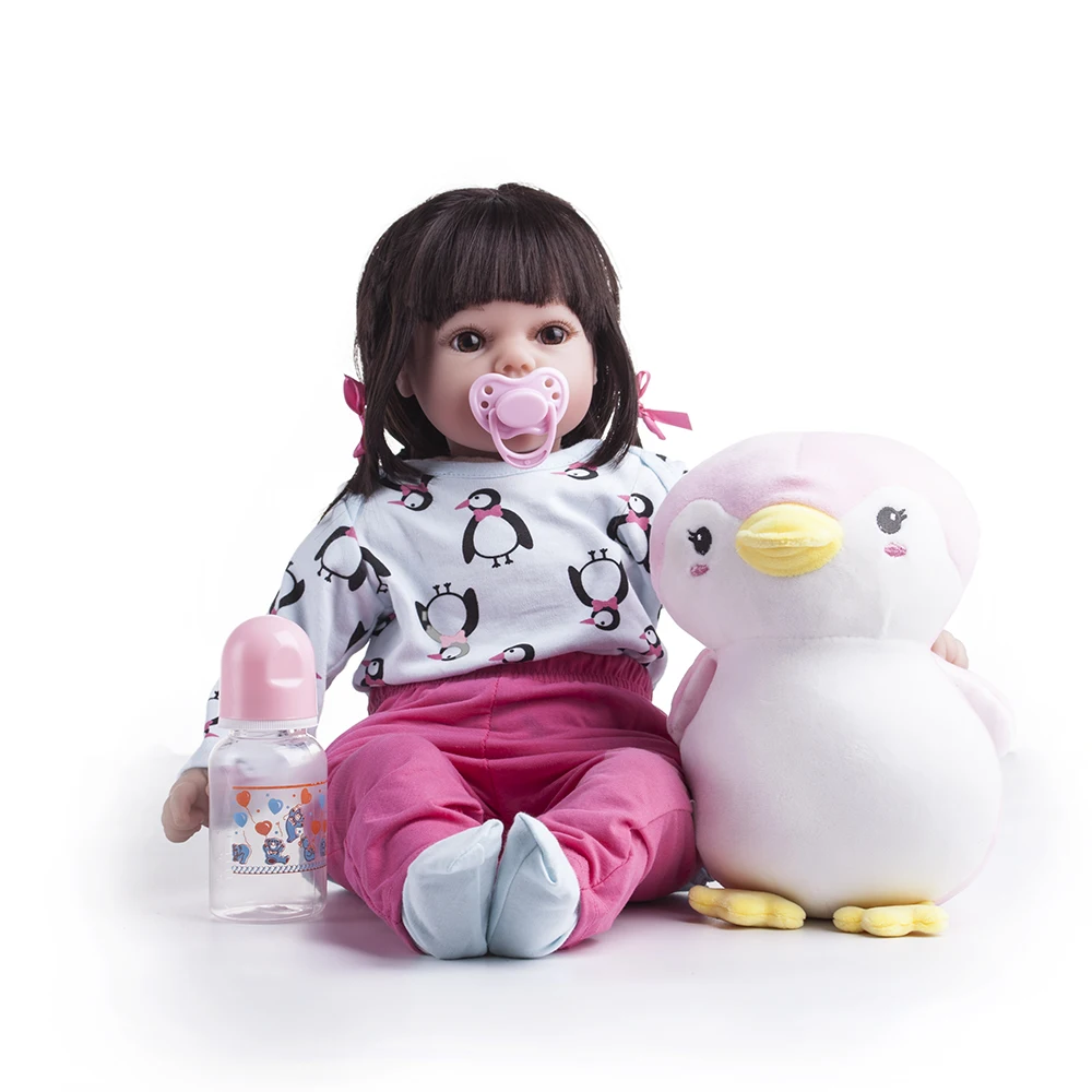Кукла реборн Мягкая силиконовая Реалистичная кукла младенец подарок для детей