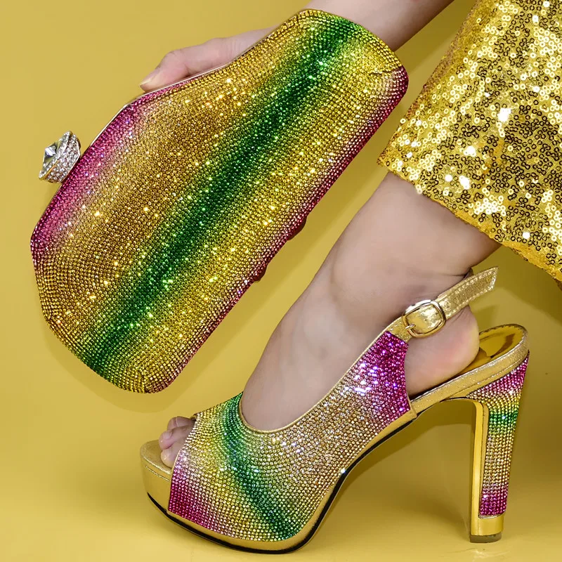 Женские туфли и сумки doershow комплект из итальянских туфель сумочки для вечеринок |