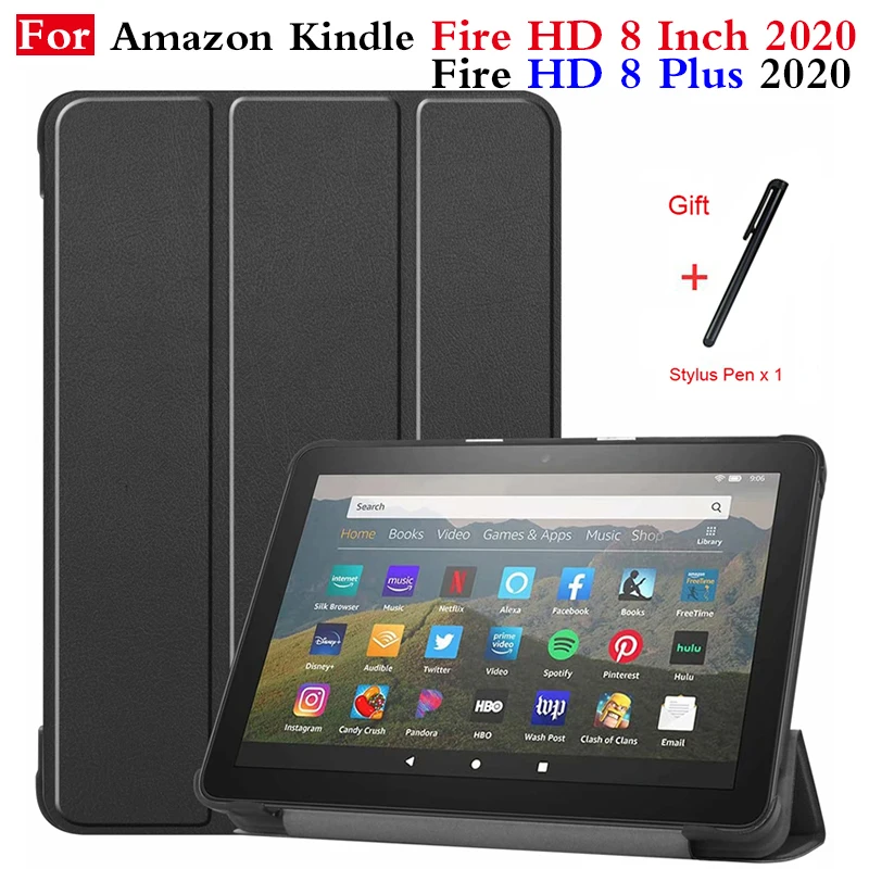 

Чехол для Amazon Kindle Fire HD 8 Plus 2020, чехол для планшета Fire HD8 Plus