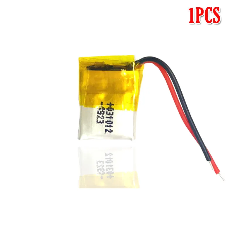 1pcs 3,7 V 30mAh 301012 литий-полимерная lipo аккумуляторная батарея для gps MP3 MP4 PAD DVD DIY bluetooth наушники Динамик телефон - Цвет: 1pcs