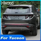 Наклейка на заднюю дверь багажника для хундай Тюксон Hyundai Tucson NX4 2021 2022, из нержавеющей стали Детали экстерьера