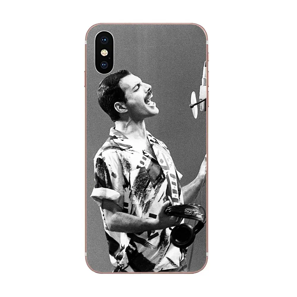 Милый чехол из ТПУ с изображением королевы Freddie Mercury для Samsung Galaxy A71 A51 A01 S20 Plus Ultra S11