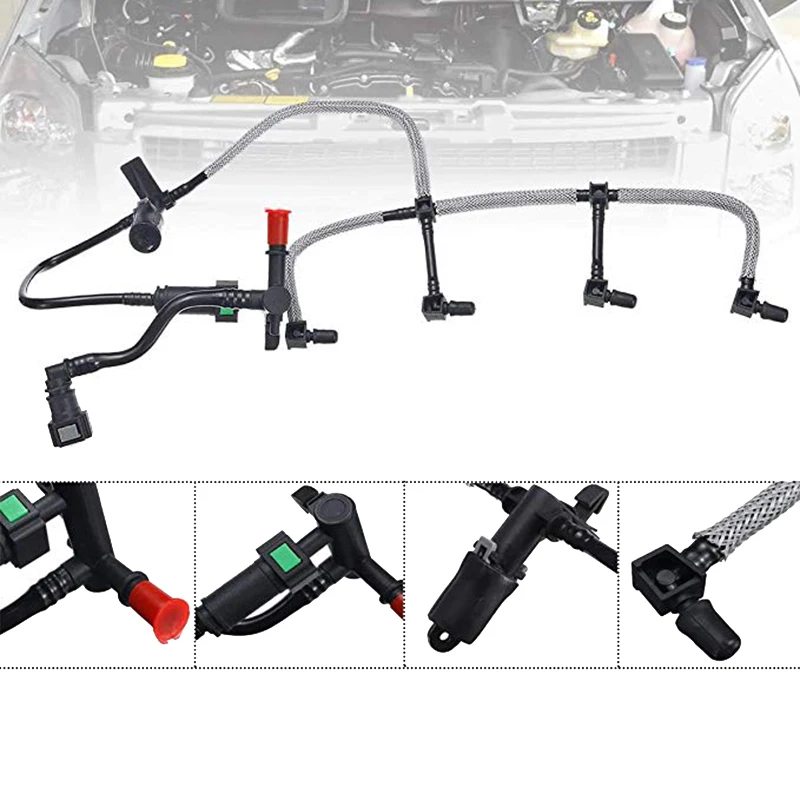 Шланг для возврата топлива с датчиком Ford Transit 1 8 TDCI Mondeo Focus 4M5Q9K022AG 1521487 | Автомобили