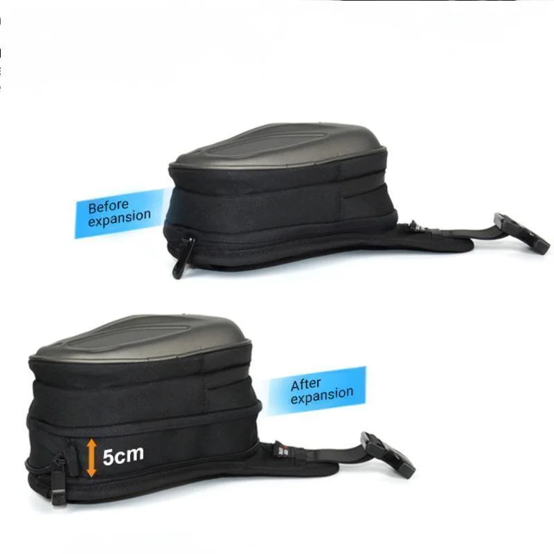 Norbinus Oxford Drop Leg Bag Motorcycle Riding Bag Outdoor Casual Waist Bag Fanny Pack Bag Motorbike Hard Shell Hip Belt Bag