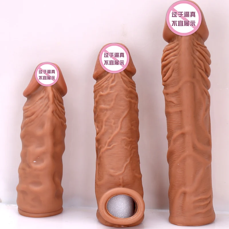 Увеличивающие мужской член OMYSKY мужские презервативы Женский рукав кольца для