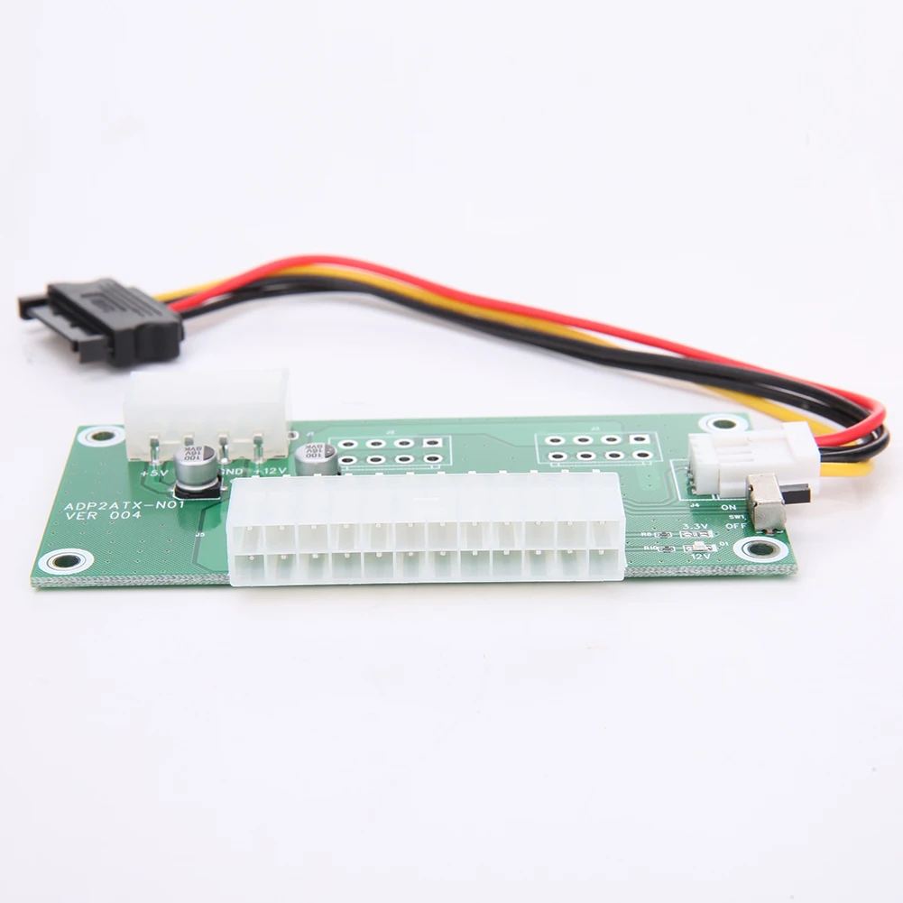 Настольный компьютер ATX 24 контактный двойной блок питания синхронный кабель