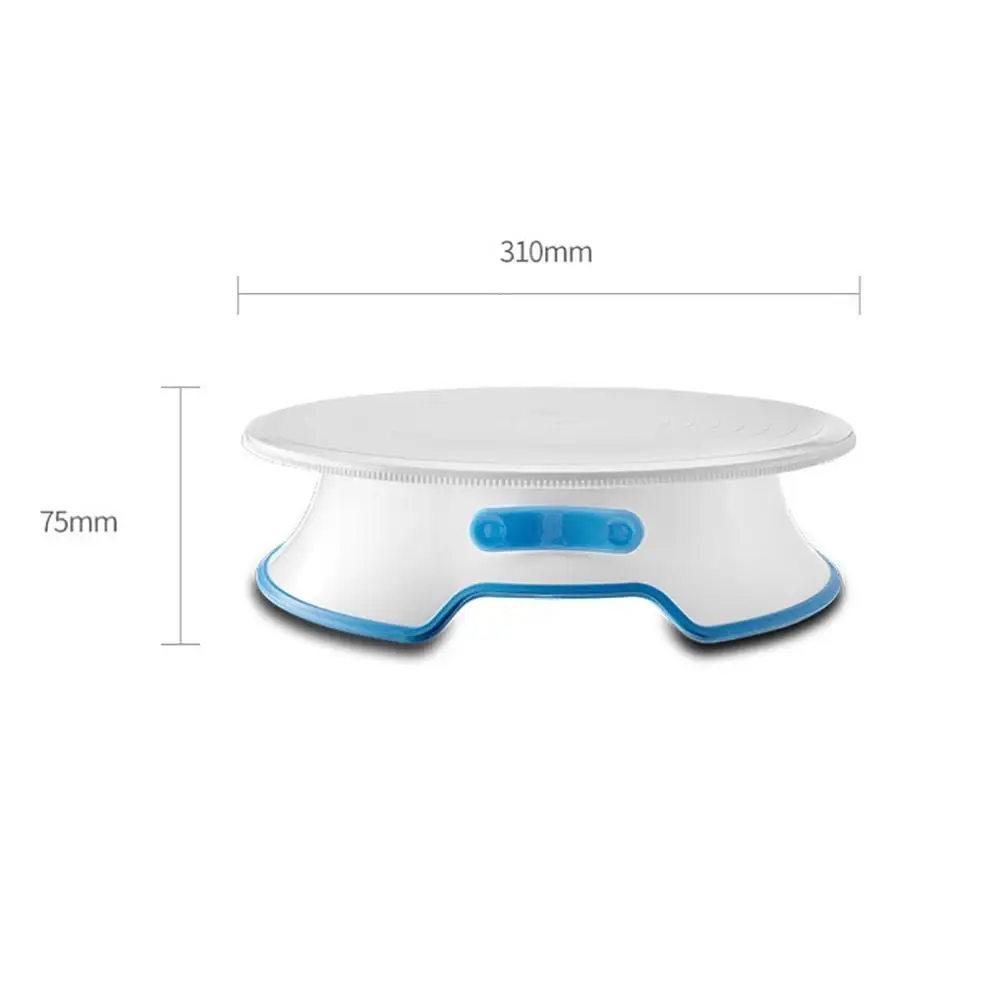 Пластик тарелка для торта поворотный стол вращающийся против скольжения круглый