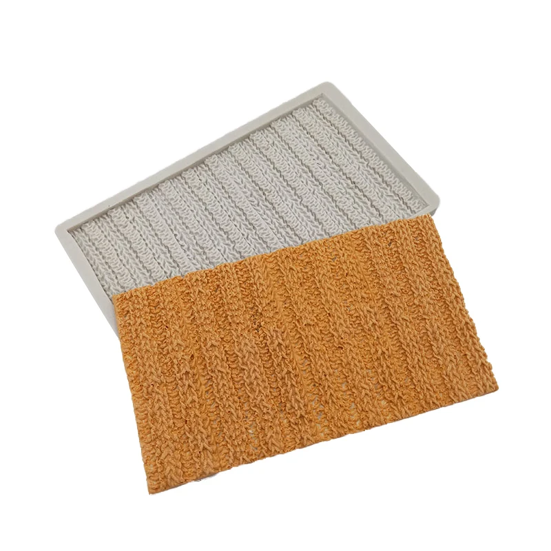 Meiбам шерстяная вязаная кружевная силиконовая помадная форма для торта детская