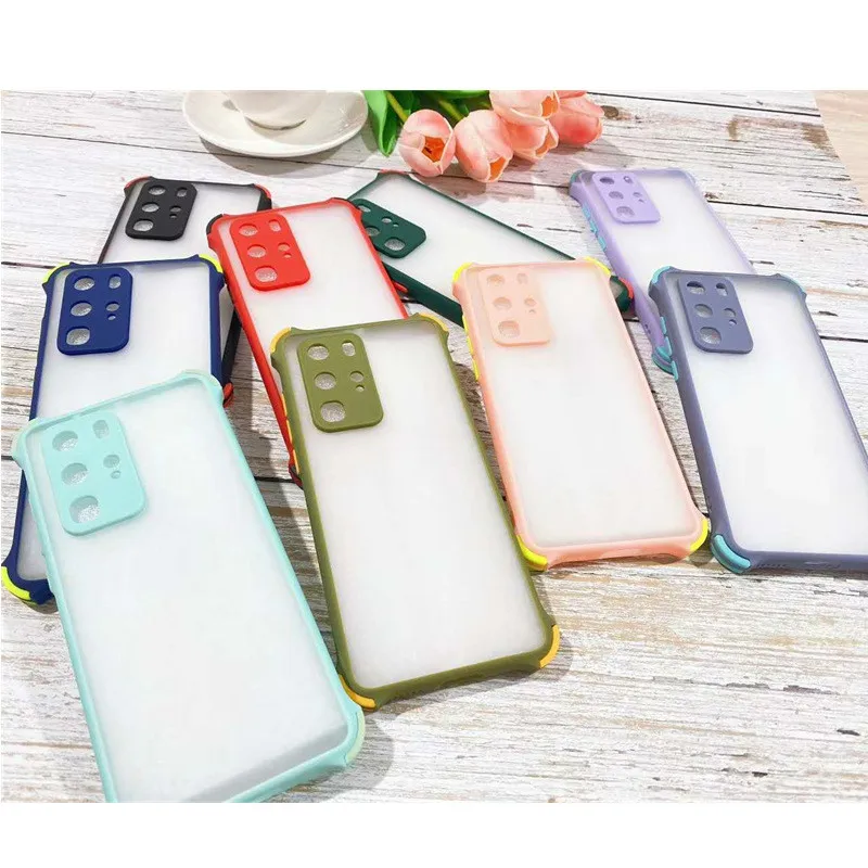 

Contrasting Color Four-Corner Anti-Fall Mobile Phone Case For IPhone 11 PRO Skin Feel Eagle Eye Precision Hole Protective Cover