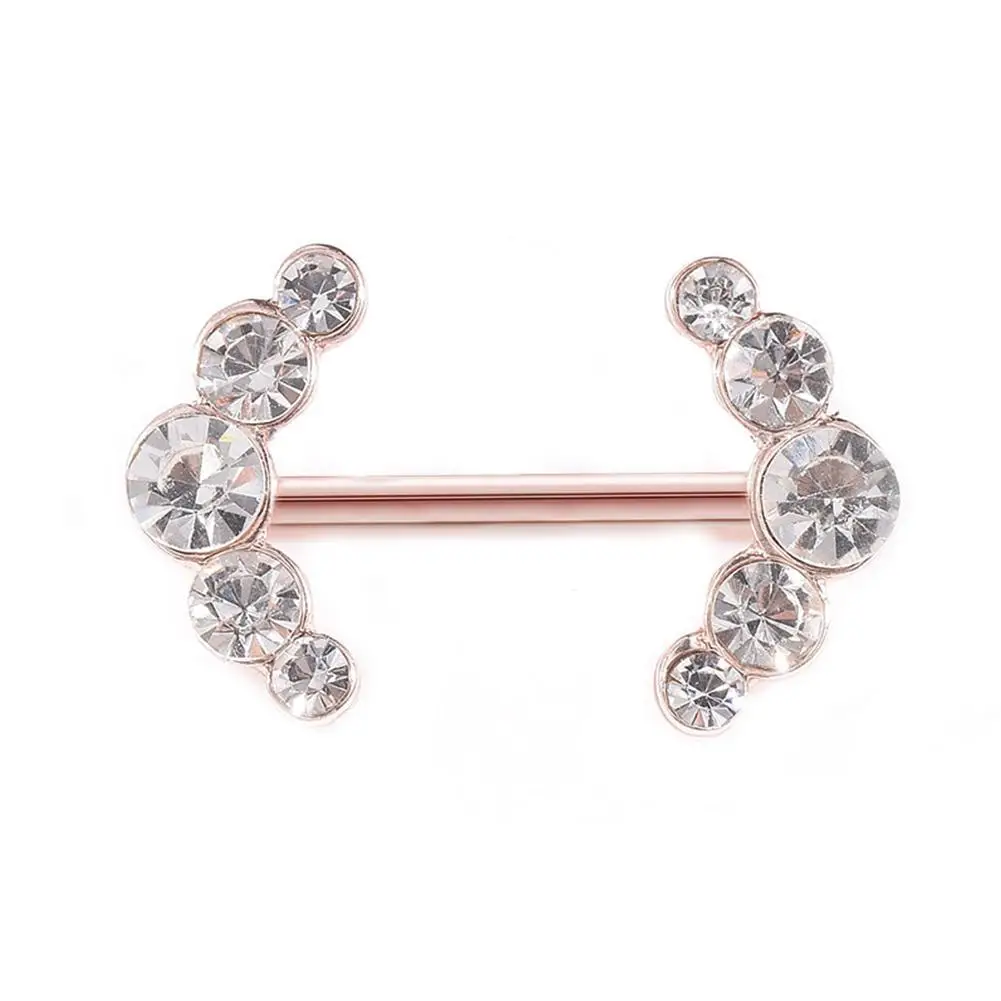 1 шт. сексуальные женские кольца для сосков панк Сердце звезда кулон пирсинг