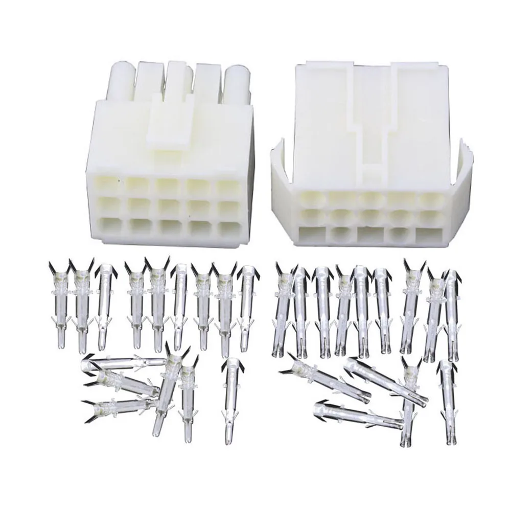 

100 Sets EL4.5-15P Electronic connector 4.5mm spacing EL-4.5 15P Multipole Connectors Male and Femal Plug+terminals