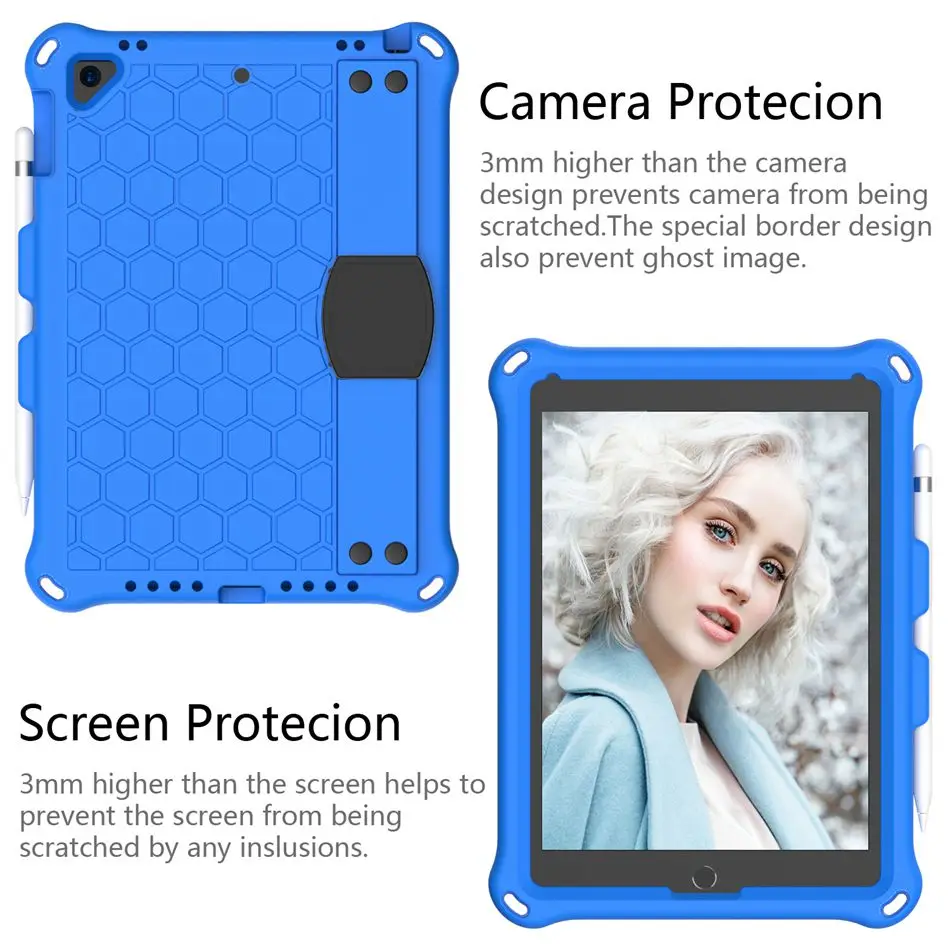 Для ipad air 2 Чехол изготовлен из ультра-вес светильник EVA материалы чехол для планшета для ipad air pro 9,7 детский чехол