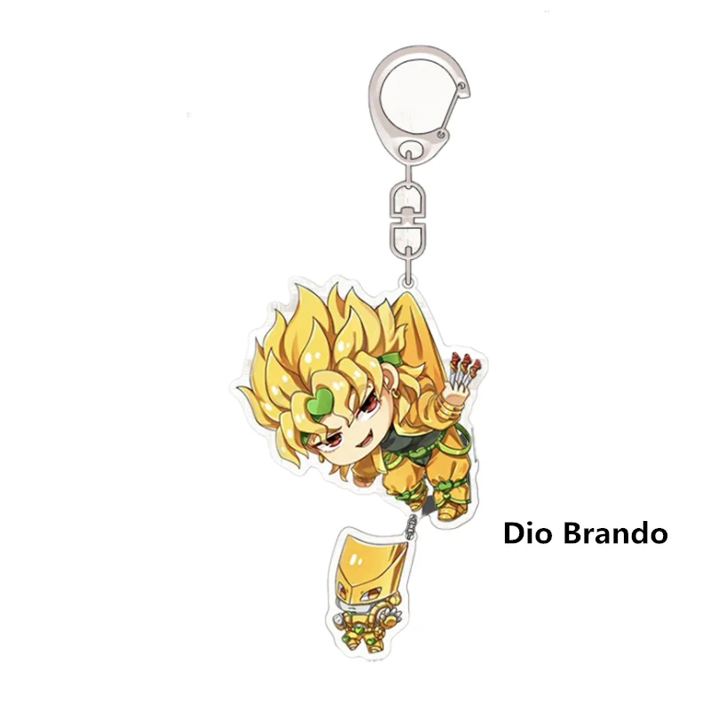Брелок для ключей из аниме Невероятные приключения Джоджо | Украшения и