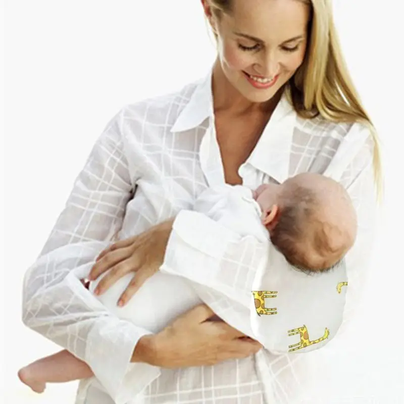 

2Pcs Baby Burp Cloths Bibs Boys Girls Unisex Burping Towels Newborns Soft Rag 63HE