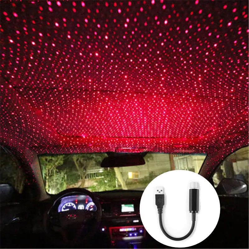 Автомобильная светодиодная атмосферная лампа индивидуальное украшение для