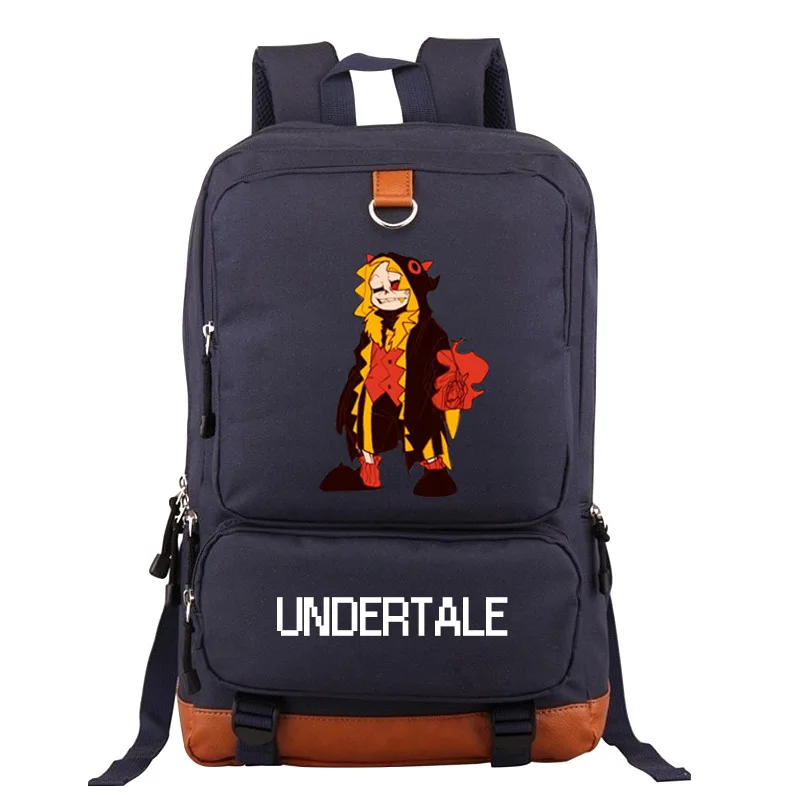 Undertale рюкзак Sans студенческий школьный рюкзак, сумка для книг подростков плечи пакет сумка компьютер дорожные сумки