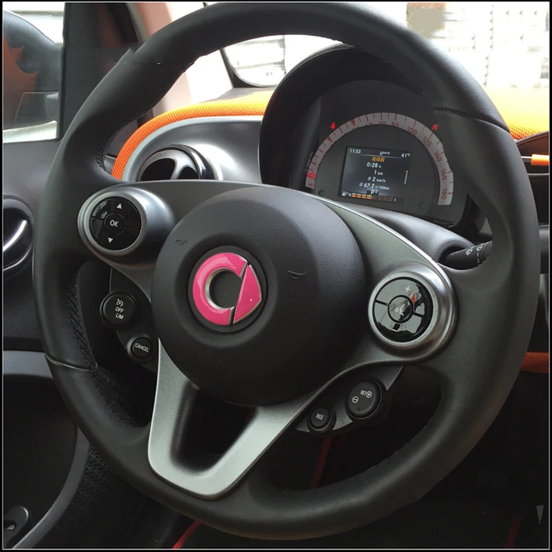 Для Smart Fortwo 453 451 450 452 Crossblade City купе родстер Forjeremy стайлинга автомобилей 3D рулевого