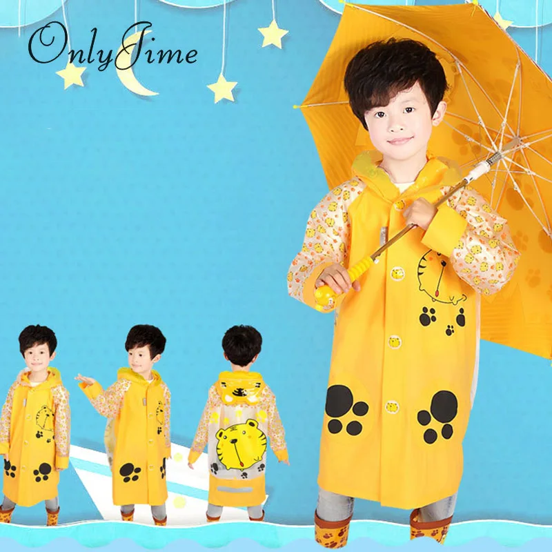 Только Jime/плащ дождевик с героями мультфильмов милый водонепроницаемый для