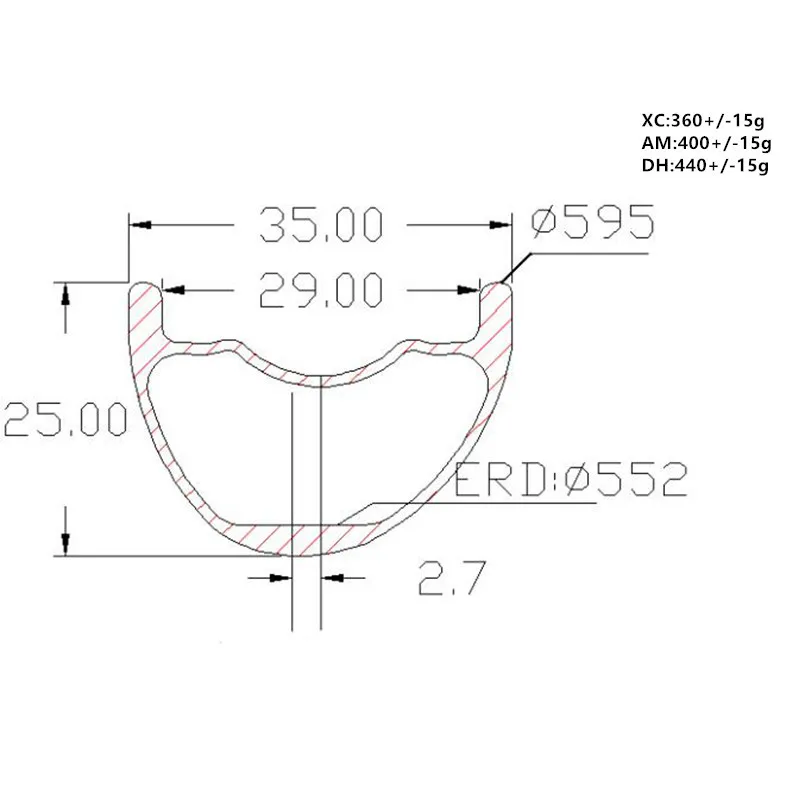 

27.5er asymmetry 35mm wide tubeless 25mm depth bike wheel disc mtb carbon wheels novatec D791SB D792SB 100x15 148x12 pillar 1420