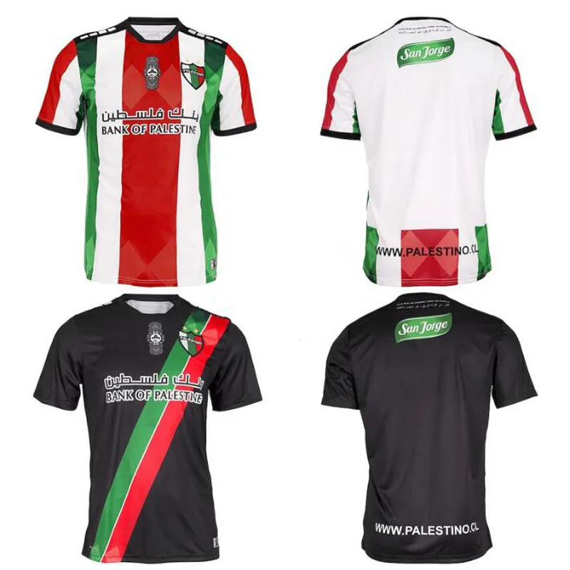 

2021 survetement Palestino black shirt Maillot de foot Palestine Futbol Camisa Tracksuit Running t-shirts
