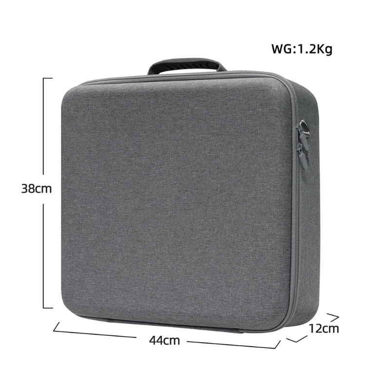 

Carrying Case for PS5 Spacious Interior Space Portable Host Accessories Storage Bag Ergonomic Design for Travel Protective Case