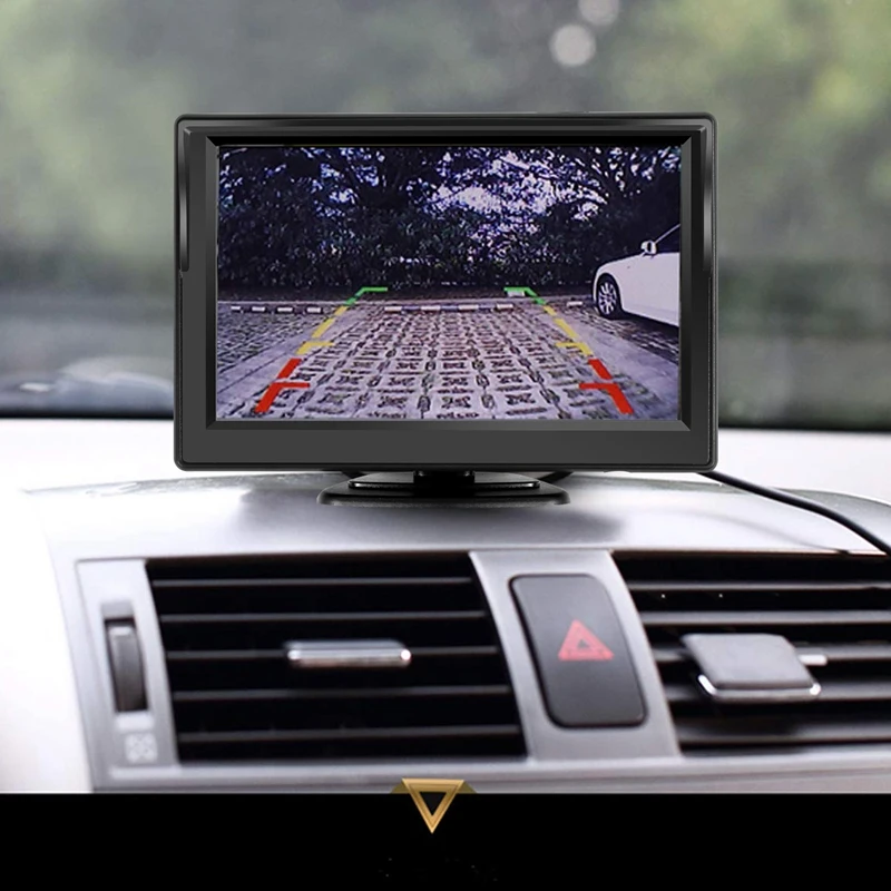 " 800*480 TFT lcd HD экран монитор для автомобиля заднего вида резервная камера
