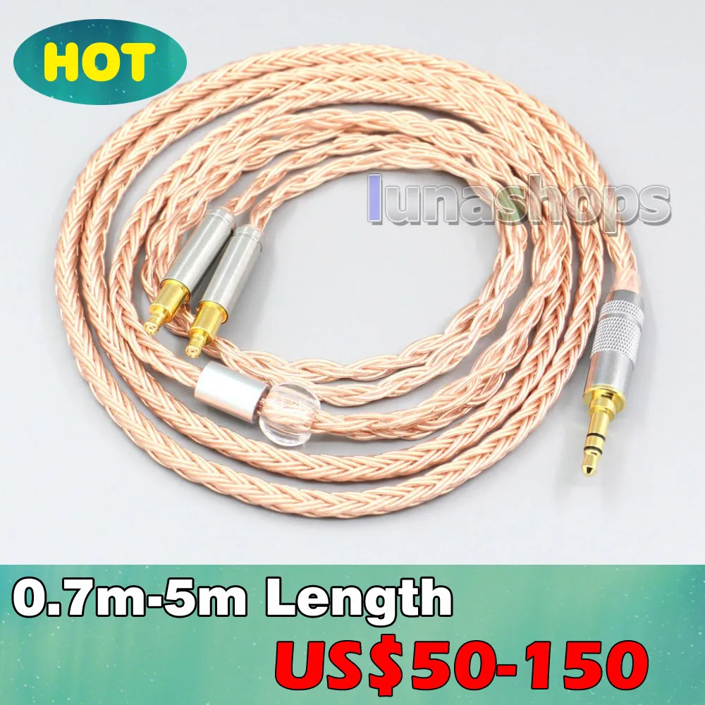 

XLR 16 Core 99% 7N OCC Earphone Cable For Audio Technica ATH-ADX5000 MSR7b 770H 990H ESW950 SR9 ES750 ESW990 LN006750